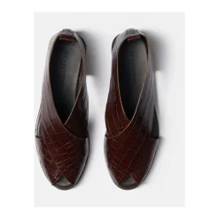 Eros Marron Foncé Croco