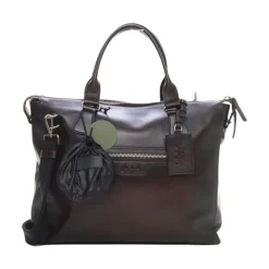 Executive Leather Weekender