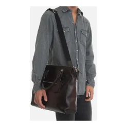Executive Leather Weekender