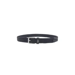 Fine Woven Bull Leather Belt