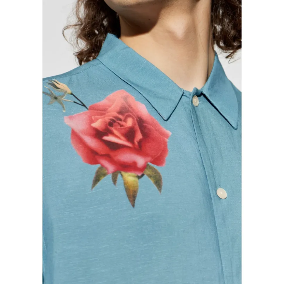 Fleur Fazed Boxy Short Sleeve Shirt