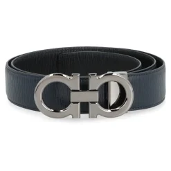 Gancini Reversible Leather Belt