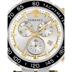 Greca Chrono Montre Bracelet en Cuir
