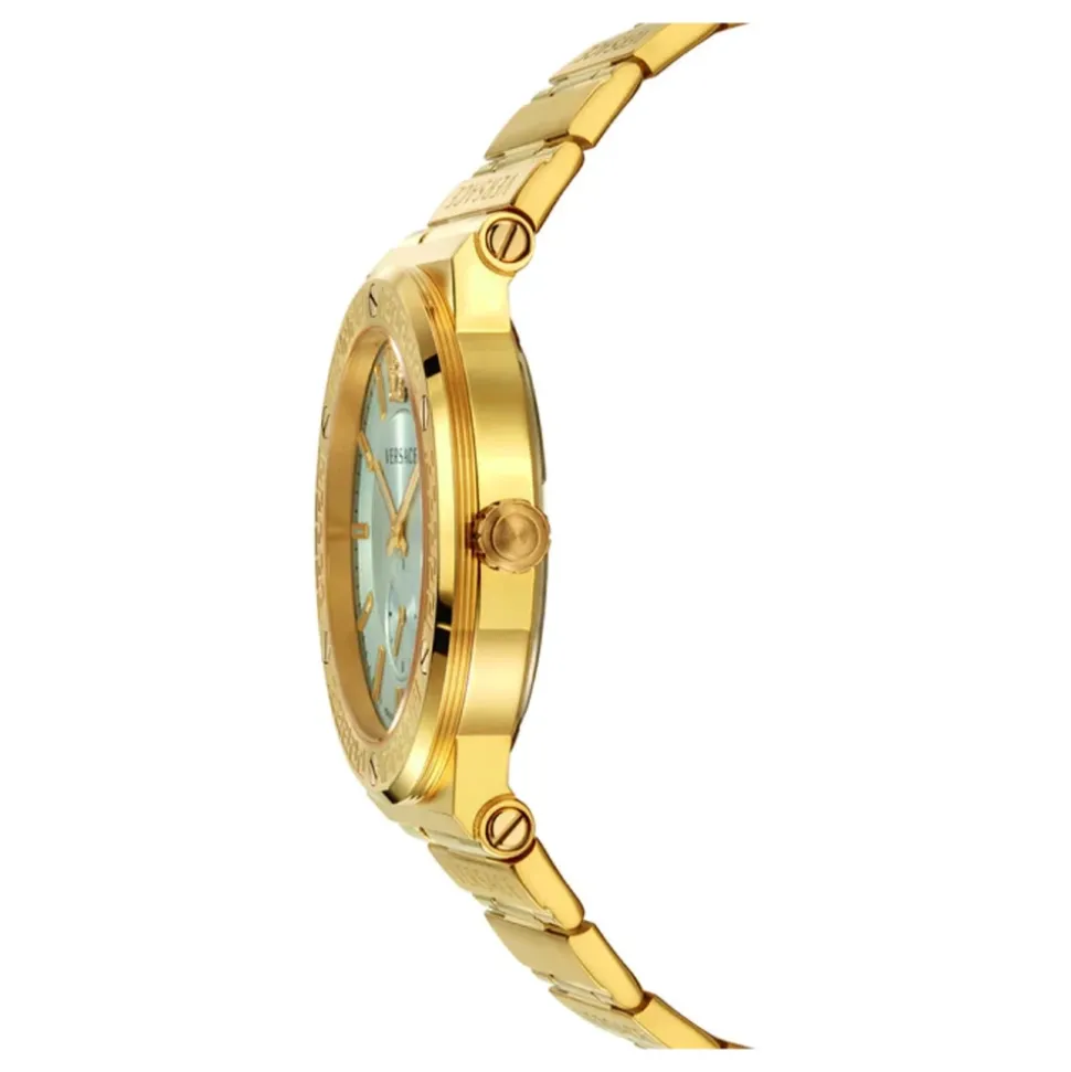 GRECA LOGO Chronographe Montre en Acier Inoxydable