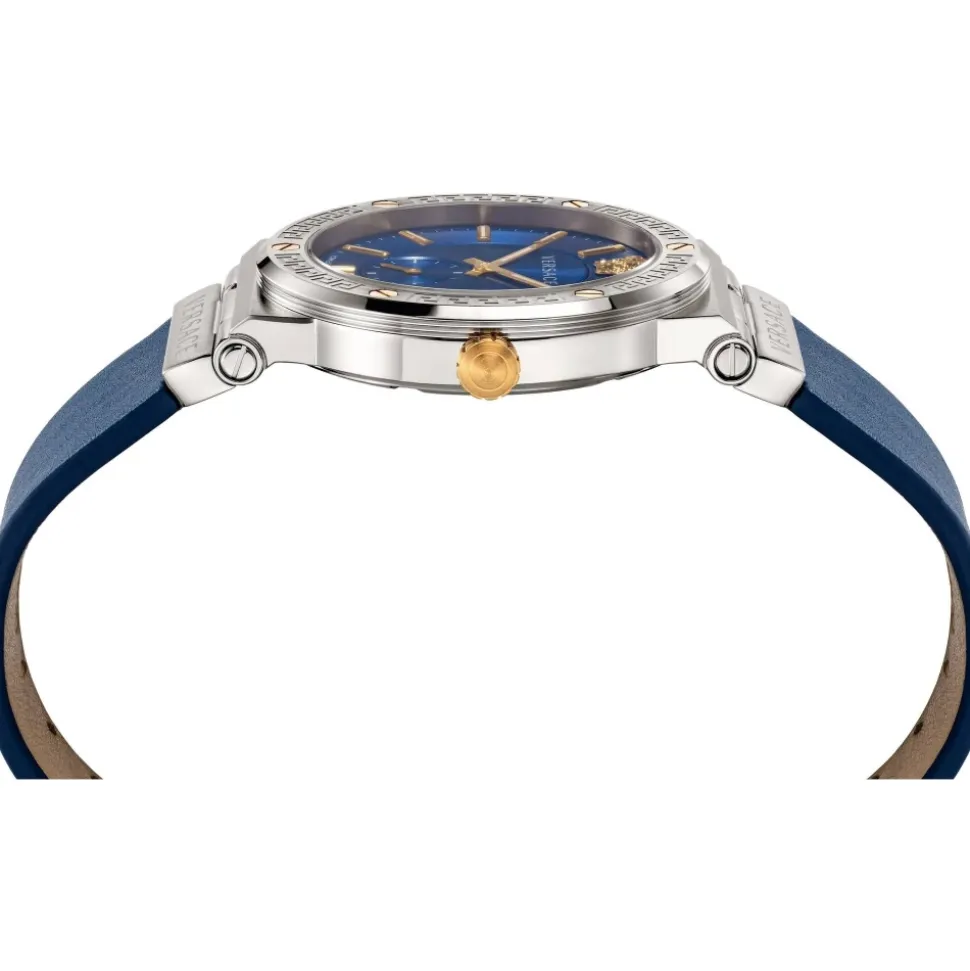 GRECA LOGO montre argent/or