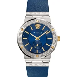 GRECA LOGO montre argent/or