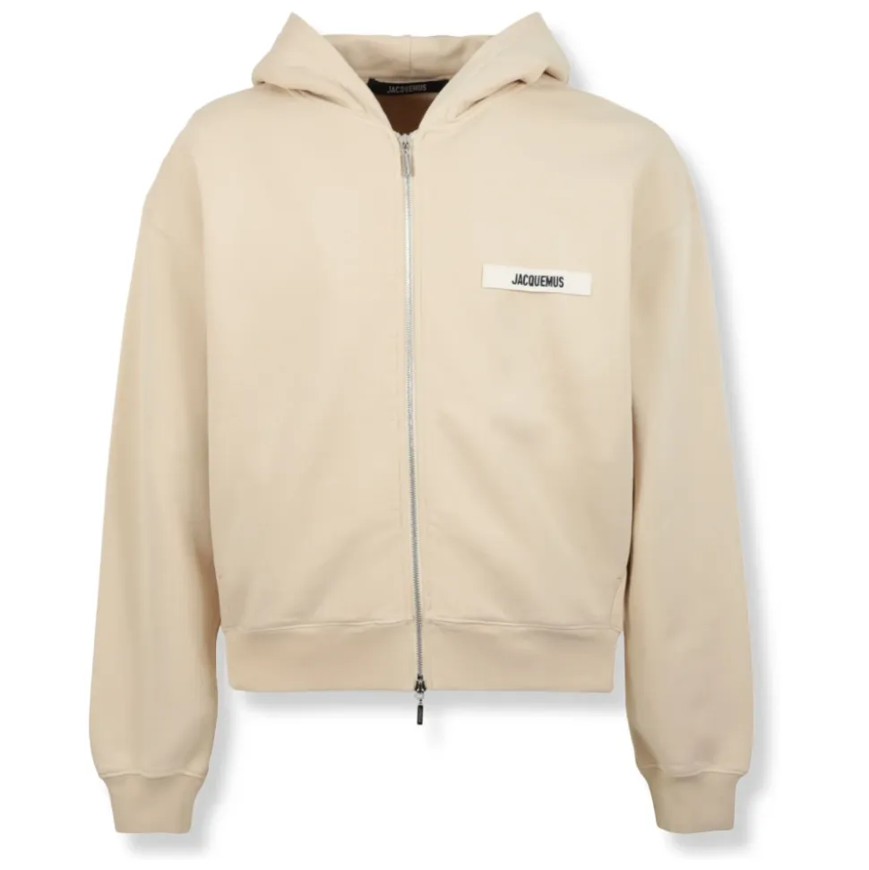 Gros Grain Zip-through Hoodie
