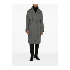 HENDRICKS N1024 Belted Coat