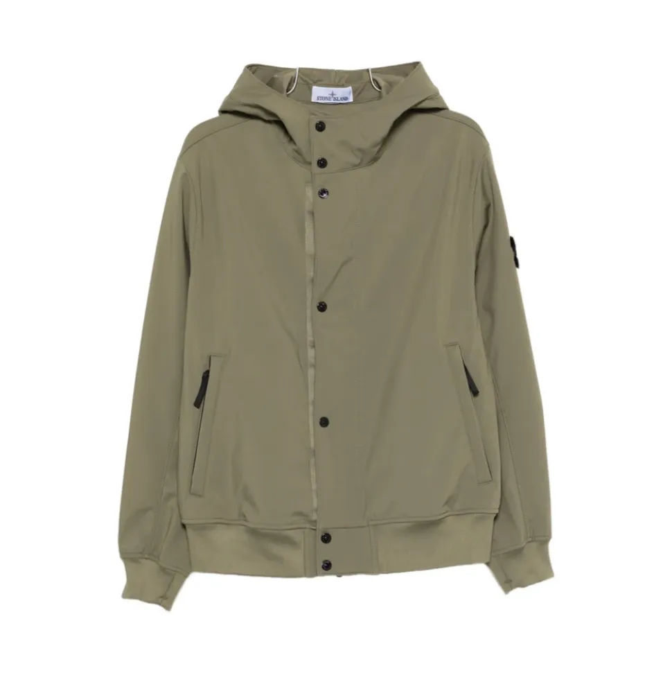 Hooded Zip Bomber Jacket