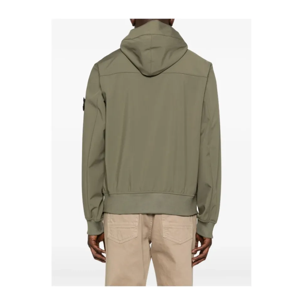 Hooded Zip Bomber Jacket