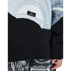 Hoodie imprimé trompe-l'œil T-shirt
