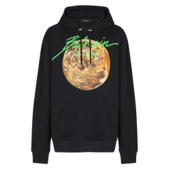 Hoodie imprimé Universe logo et planète
