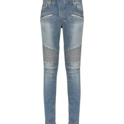 Jean en denim délavé Indigo Blue
