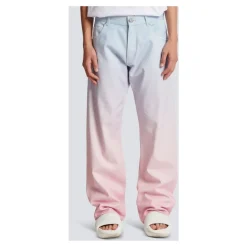 Jean Large Dégradé en Denim