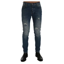 Jean Slim Fit Bleu Lavé