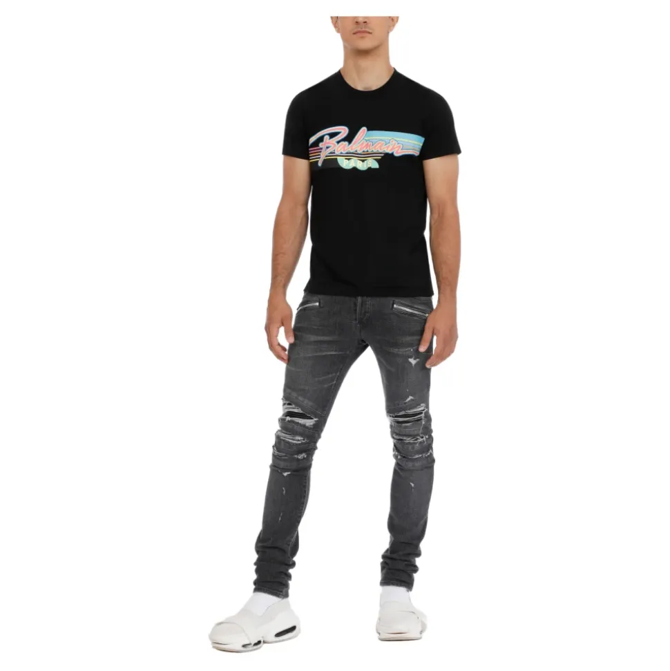 Jeans Slim-fit en coton