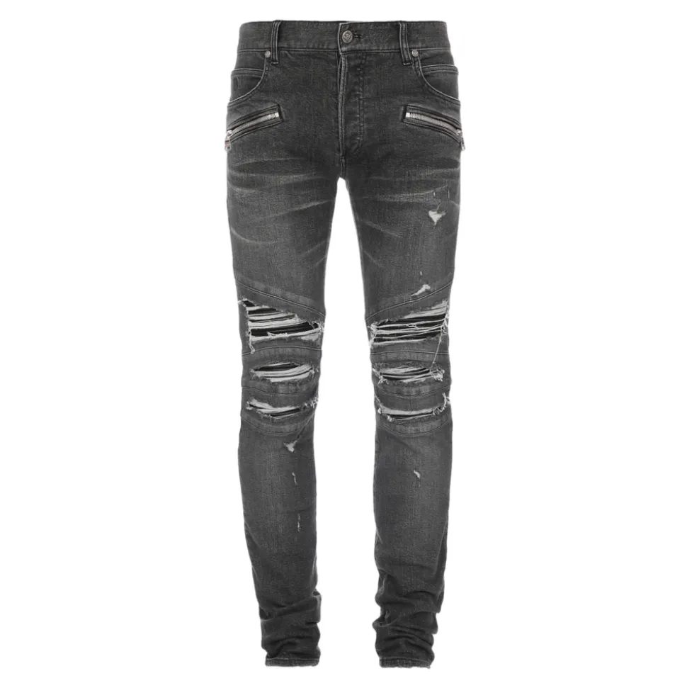 Jeans Slim-fit en coton