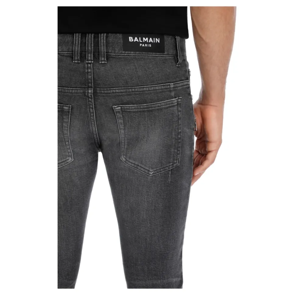 Jeans Slim-fit en coton