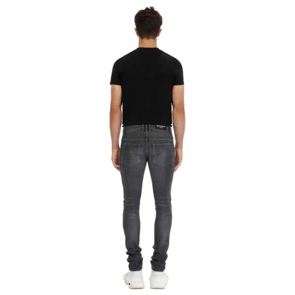 Jeans Slim-fit en coton