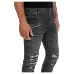 Jeans Slim-fit en coton