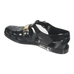 Jelly Logo Lettering Sandals