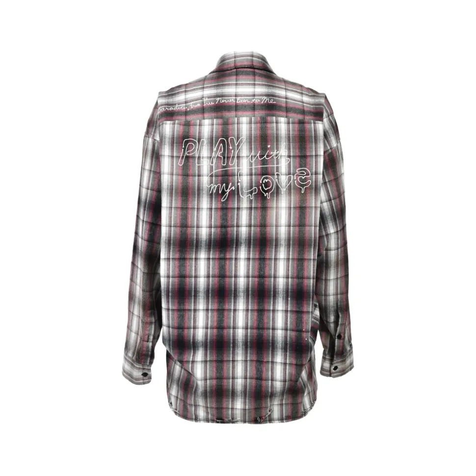 J16SH181 Vintage Like Check Shirt