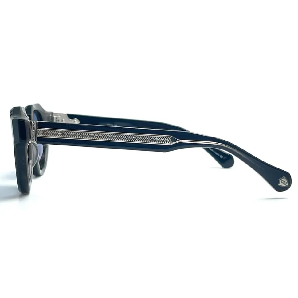 Élégantes Lunettes de Soleil Pantos Gris Fumé