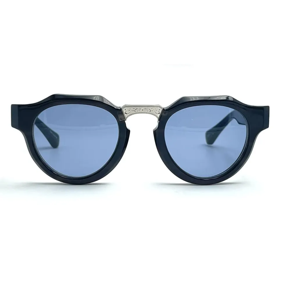 Élégantes Lunettes de Soleil Pantos Gris Fumé