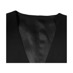 Élégant Gilet Formel Noir