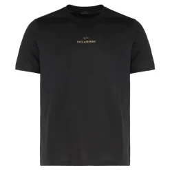 Logo T-shirt en Coton Col Rond