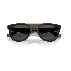 Lunettes de soleil élégantes en teinte bleue
