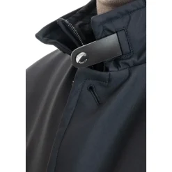 Manteau Bleu Matelassé en Duvet