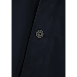 Manteau Boutonné avec Badge Boussole