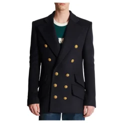 Manteau court style militaire