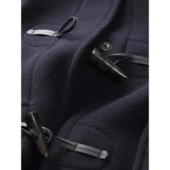 Manteau Duffle Vintage Navy Royal Stewart