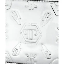 Mirror Leather Cards Holder Monogram