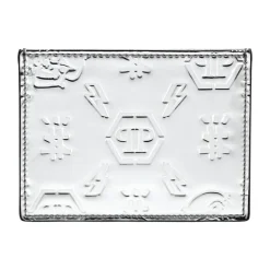 Mirror Leather Cards Holder Monogram