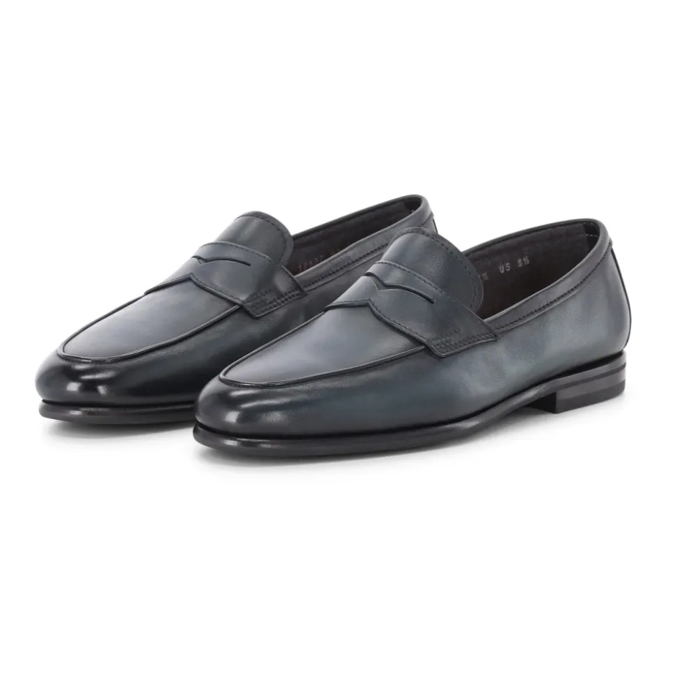 Mocassin en cuir fait main avec une touche moderne