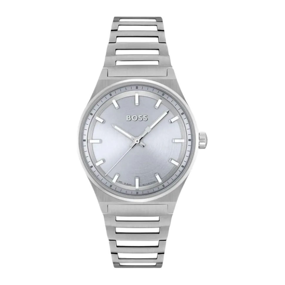 Montre Analogique Quartz Argentée