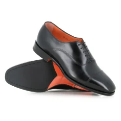 Oxford en cuir brossé