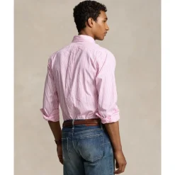 Oxford Striped Stretch Custom Fit Shirt