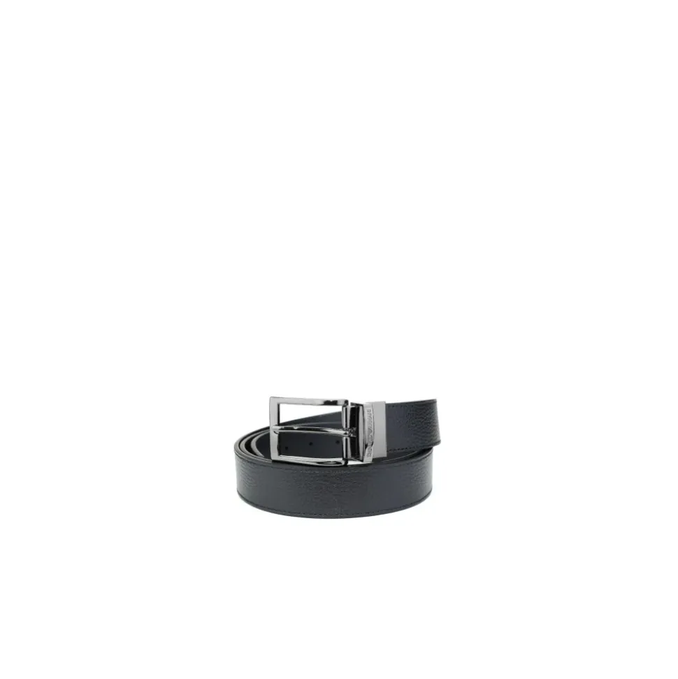 Palmellato Leather Printed Reversible Belt