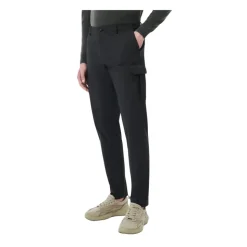 Pantalon Cargo Bleu Marine Léger