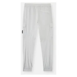 Pantalon Cargo Gris Perle