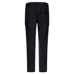 Pantalon Cargo Noir Coupe Élégante