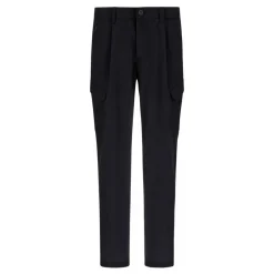 Pantalon Cargo Noir Coupe Élégante