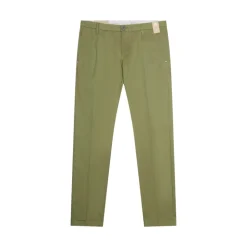 Pantalon Chino en Coton Vert