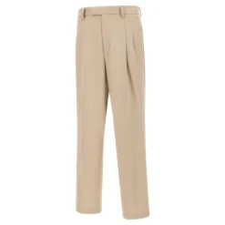 Pantalon Coupe Oversize en Twill