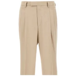Pantalon Coupe Oversize en Twill