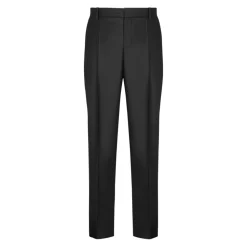 Pantalon de costume uni en laine sur mesure